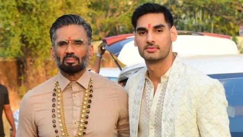 Suniel Shetty and his son Ahan buys property