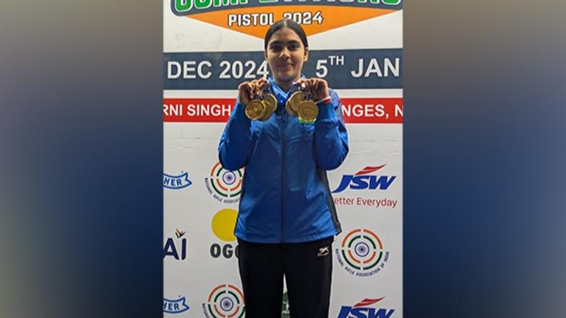 Suruchi won fourth gold medal in 67th National Shooting Championship