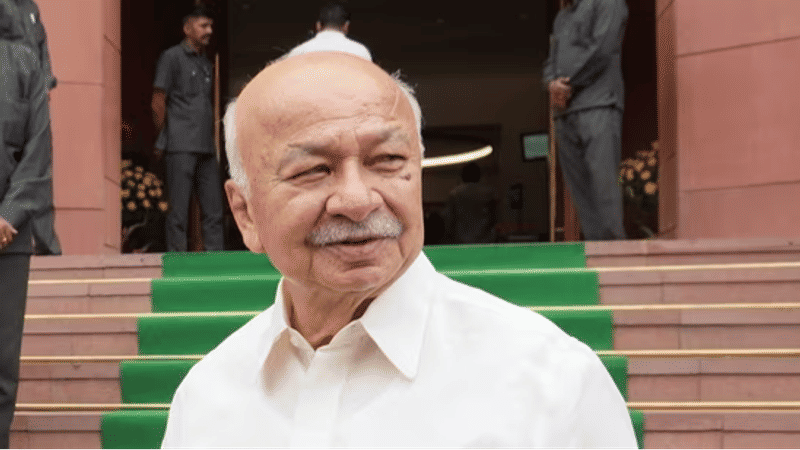 Former Home Minister Sushil Shinde