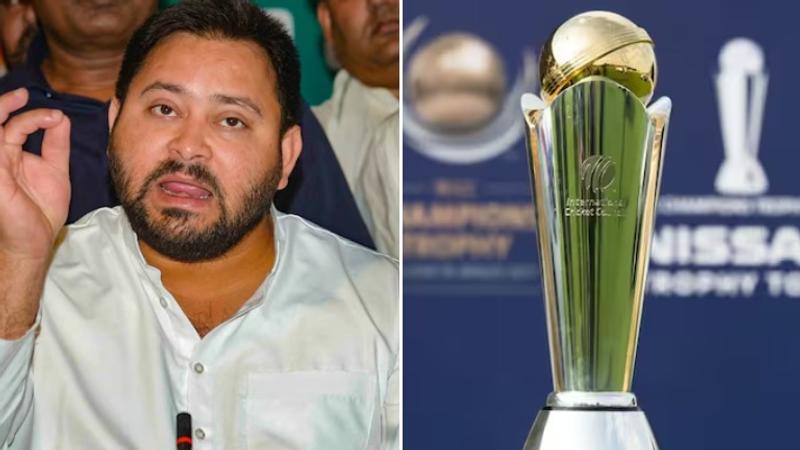 Tejashwi Yadav on Champions Trophy