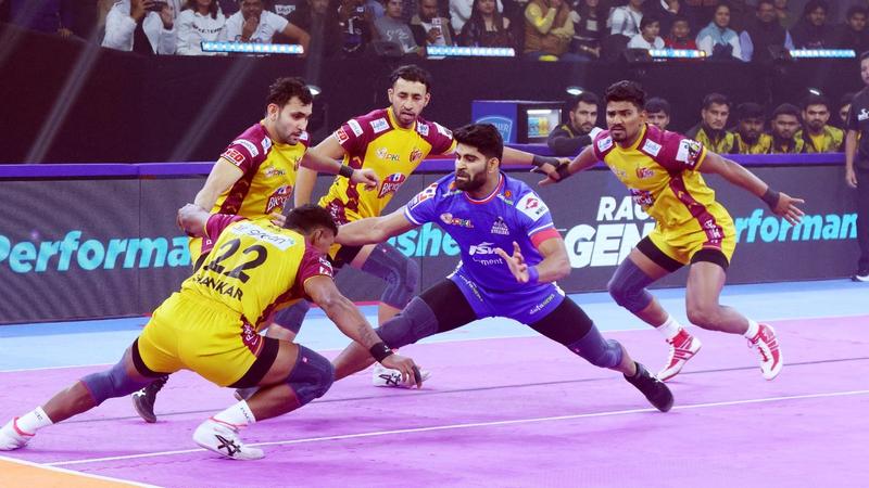 Telugu Titans vs Haryana Steelers