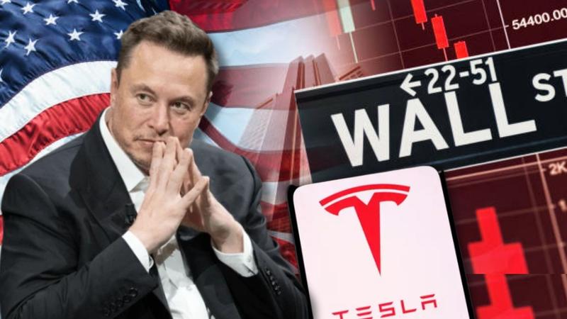 Tesla Shares Drop 