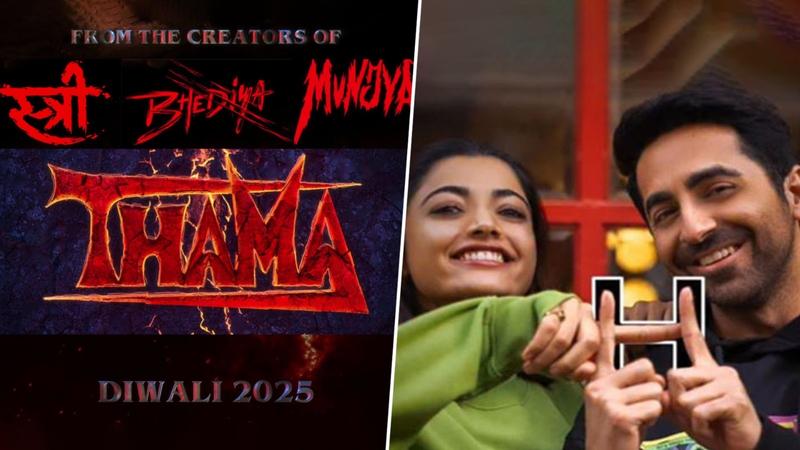 Ayushmann Khurrana And Rashmika Mandanna Shares First Glimpse Of Thama ...