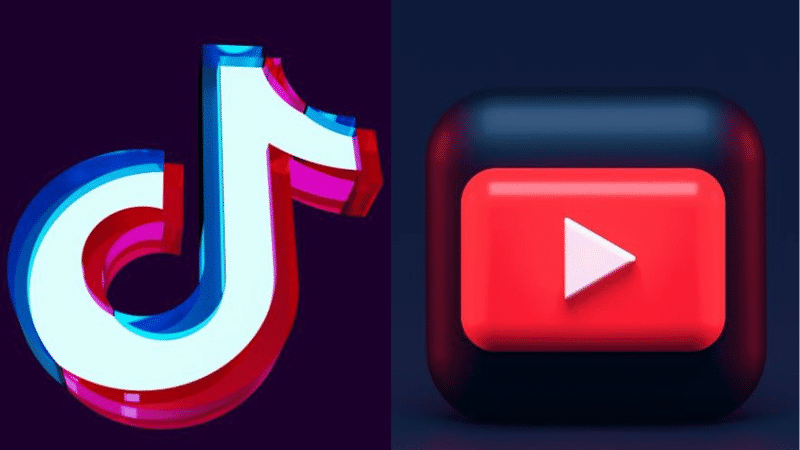 TikTok and YouTube