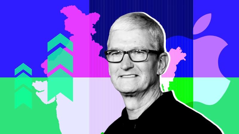 tim cook in india