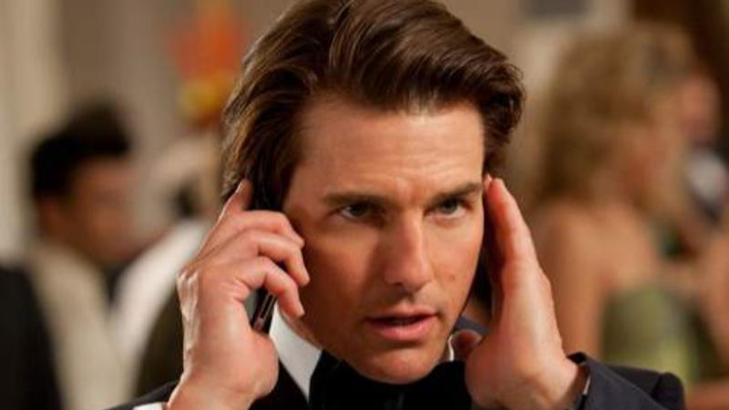 Tom Cruise in Mission Impossible