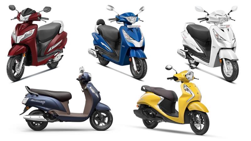 Top five most affordable 125cc scooters