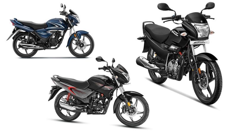 Top three most affordable 125cc motorcycles in India