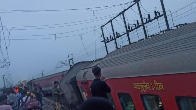 Train Derailment in Jharkhand