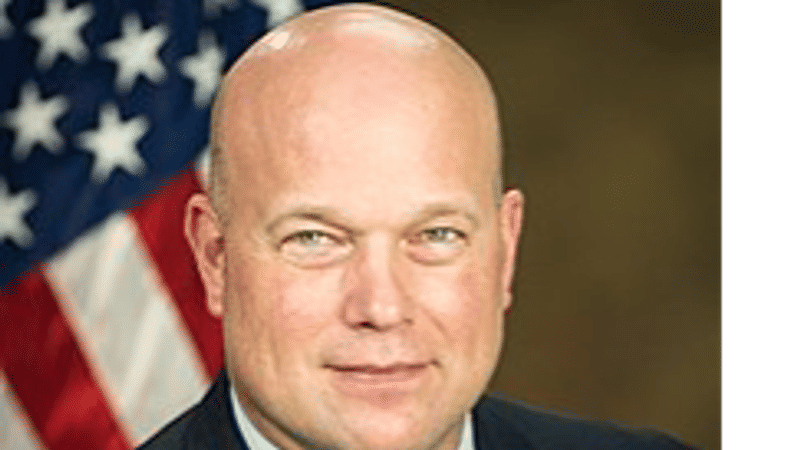 Trump said Whitaker would ensure that the US interests are advanced and defended. 