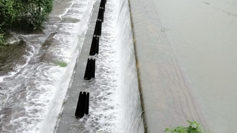 Tulsi Lake in Mumbai Overflows Due to Continuous Downpour