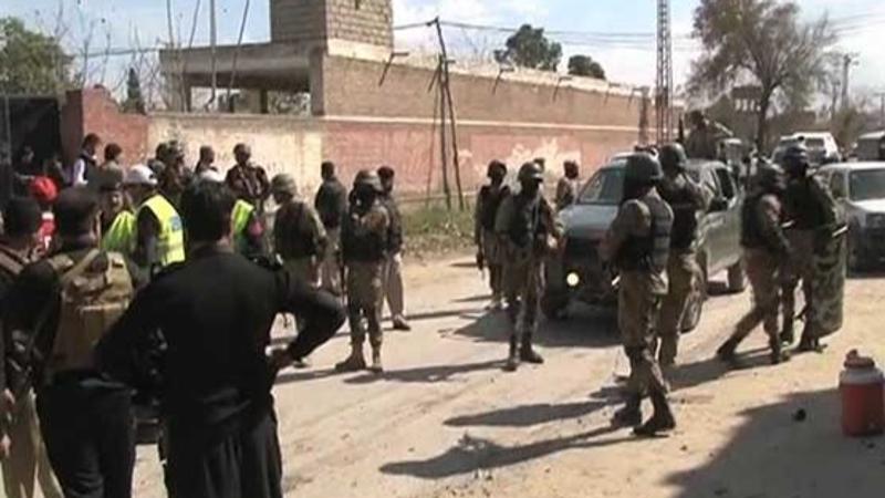 two policemen killed in terrorist attack in khyber pakhtunkhwa pakistan