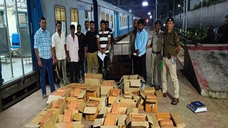 Two Railway Bedroll Boys Nabbed in Tripura With 298 Kg of Dry Cannabis 