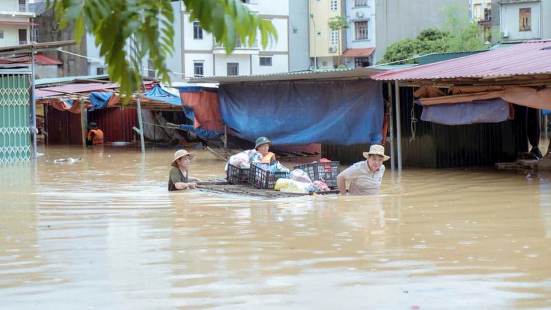 Typhoon Yagi in Vietnam brings floods and landslides