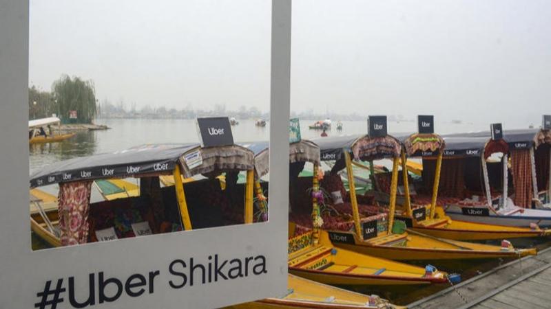 Uber has launched India's first water transport service: Uber Shikara allowing users to book shikara rides through their digital platform.