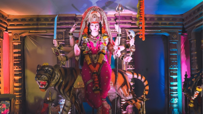 Goddess Durga idol