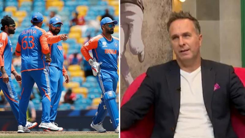 Michael Vaughan hurls controversial take ahead of IND vs ENG T20 World Cup 2024 semi final.