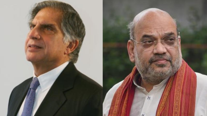 Amit Shah to Attend Last Rites of Ratan Tata on Behalf of Government