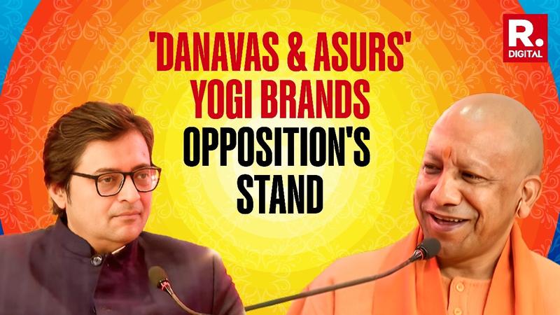 UP CM Yogi Adityanath in an exclusive interview with Republic Media Network's Editor-in-Chief Arnab Goswami