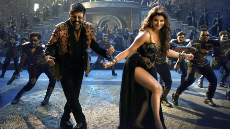 Urvashi Rautela With Nandamuri Balakrishna