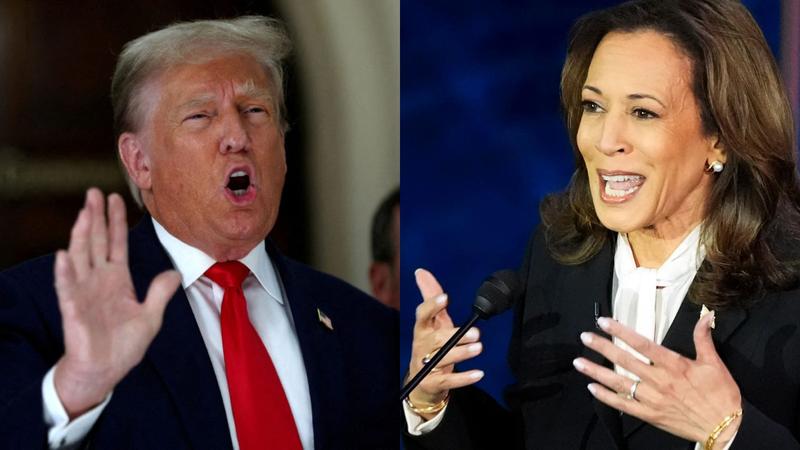 Donald Trump, Kamala Harris