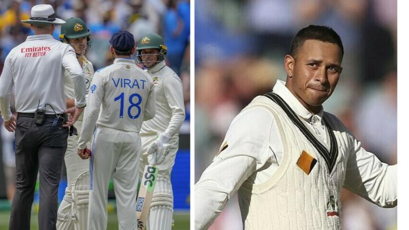 Usman Khawaja On Kohli-Konstas Altercation