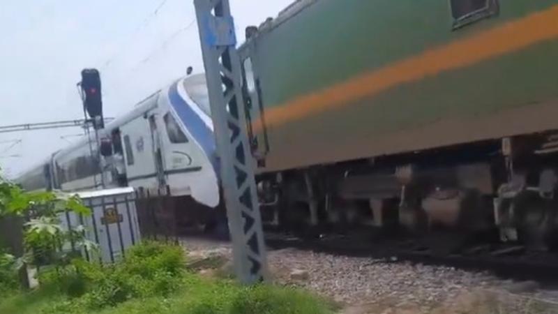 Vande Bharat Train Towed Away In Etawah