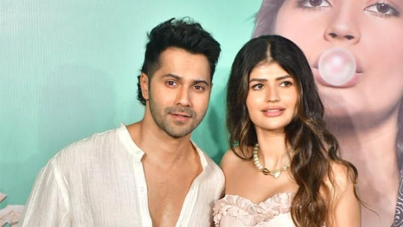 varun dhawan with anjini dhawan