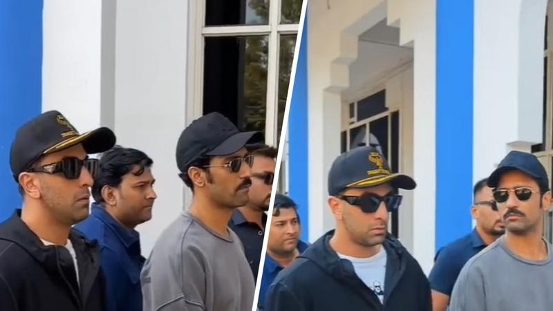 Vicky Kaushal and Ranbir Kapoor spotted in Jodhpur