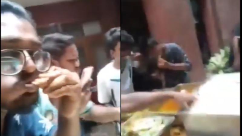 Video Captures Bangladesh Protestors Eating Leftovers in Sheikh Hasina's Palace, Vandalizing Bedroom