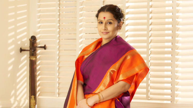 Vidya Balan dresses up as MS Subbulakshmi on her 108th birth anniversary