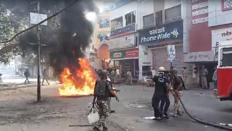 Violence erupted in Parbhani