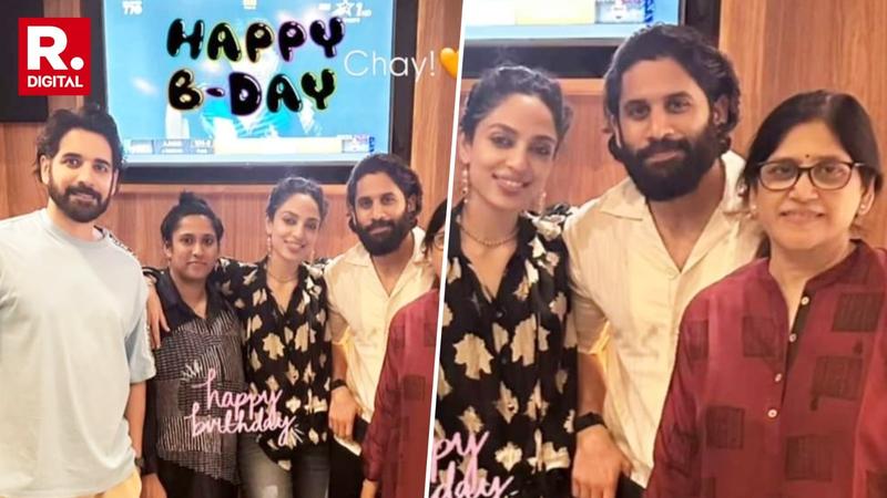 Viral photo of Naga Chaitanya, Sobhita Dhulipala with Sushanth Anumolu