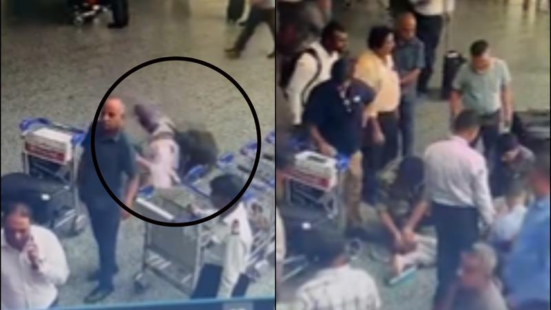 Viral Video: CISF Personnel Save Passenger’s Life at Delhi Airport After Sudden Collapse