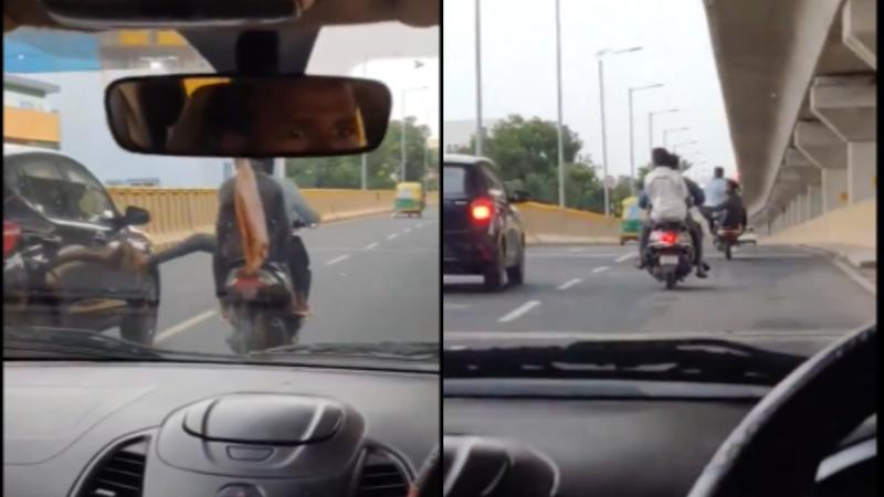 Viral Video of Biker Gang Harassing Car Leads to Arrests in Bangalore