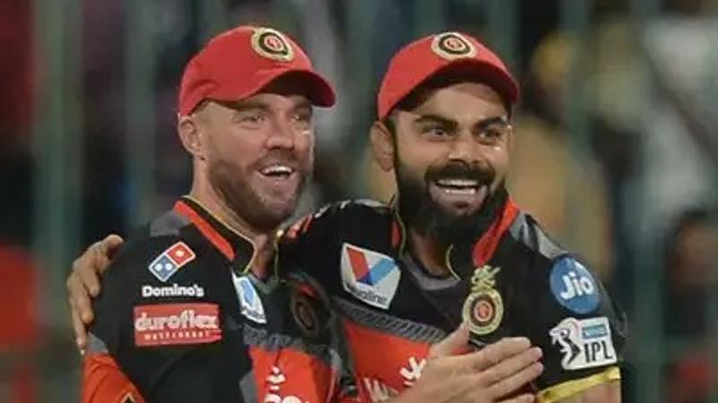 Virat Kohli and AB de Villiers