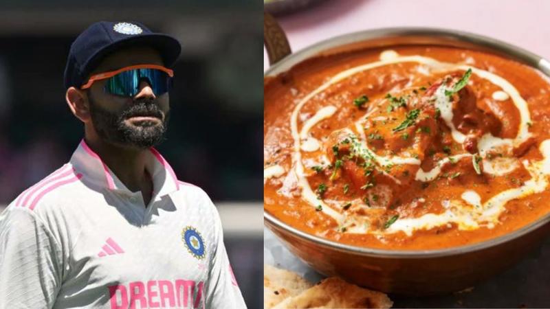 Virat Kohli and Butter Chicken