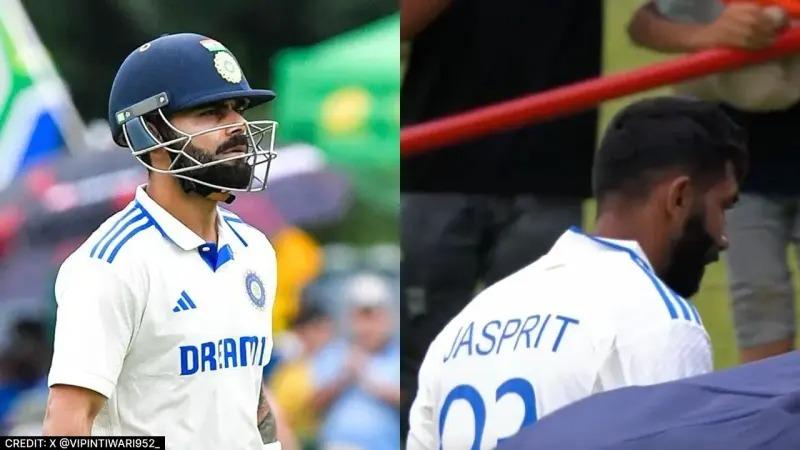 Virat Kohli and Jasprit Bumrah