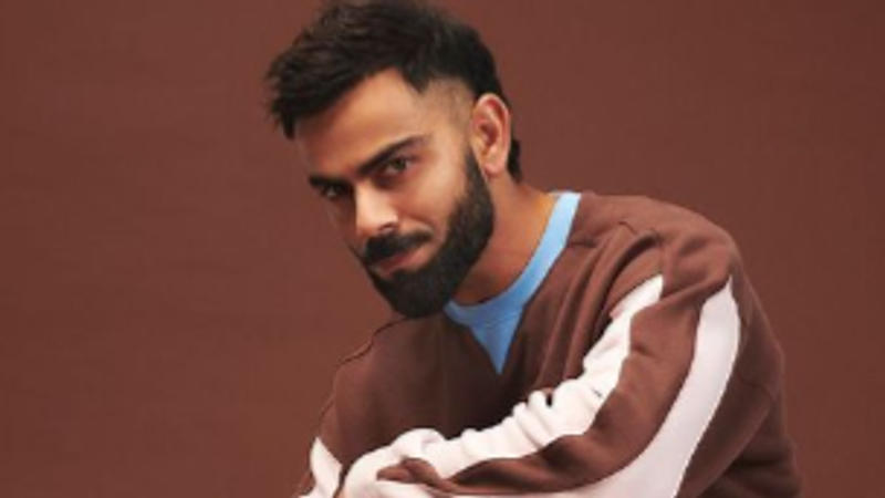 Virat Kohli hair inspo for Navratri 2024.