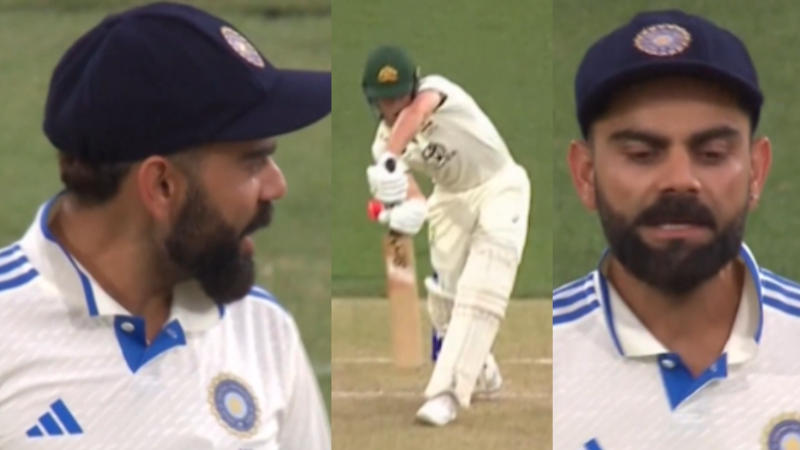 Virat Kohli sledges Nathan McSweeney