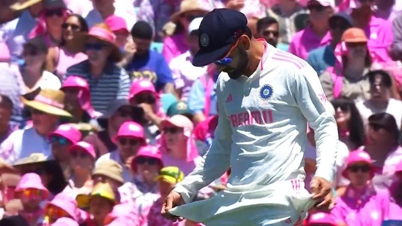 Virat Kohli takes revenge from australia fans sydney replicating sandpaper gate controversy