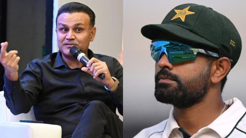 virender sehwag exposed former pakistan captain babar azam