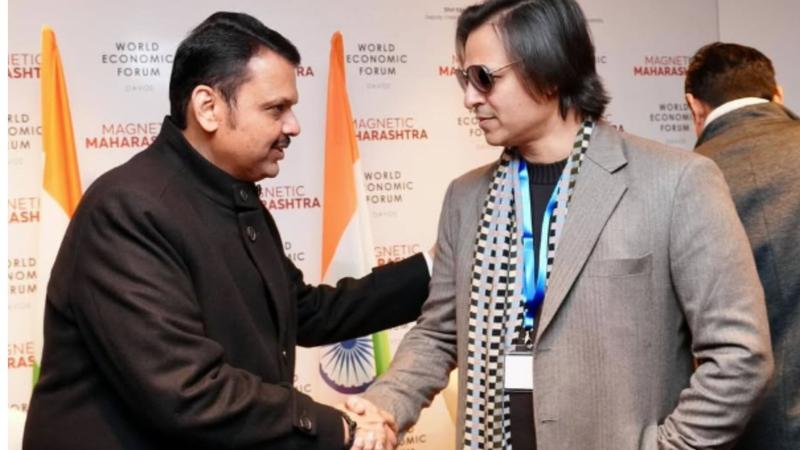 Vivek Oberoi Meets Devendra Fadnavis