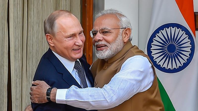 Vladimir Putin, Narendra Modi