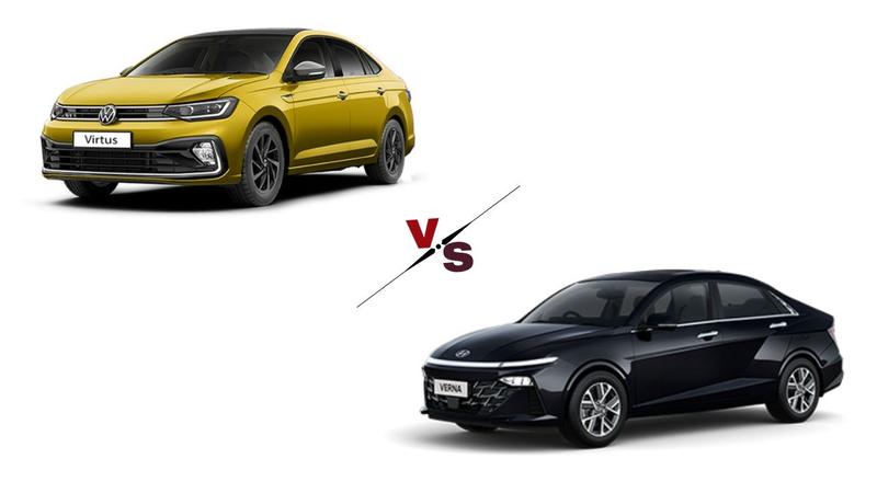 Volkswagen Virtus vs Hyundai Verna