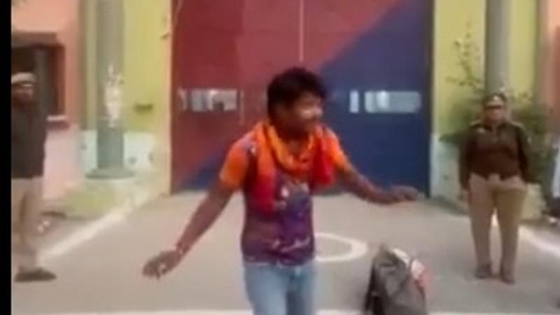  WATCH: Man Gets Bail from Kannauj Jail, Celebratory Dance Goes Viral