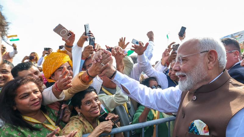 Watch | PM Modi Arrives To Special Welcome From Indian Diaspora in US