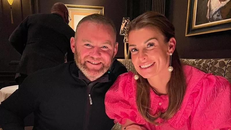 Wayne Rooney and wife Coleen Rooney