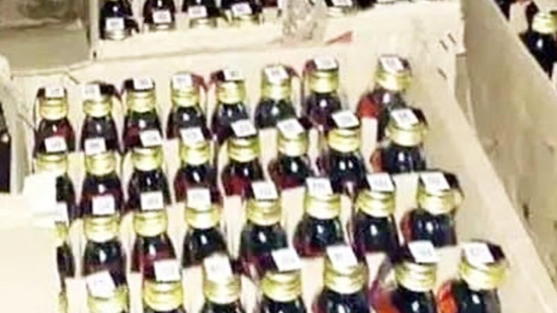 Illegal liquor cash seized