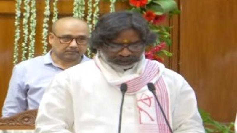 Hemant Soren Takes Oath as Jharkhand Chief Minister 